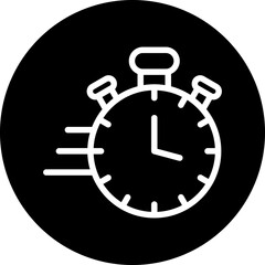Vector Design Fast Time Icon Style