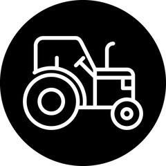 Vector Design Tractor Icon Style