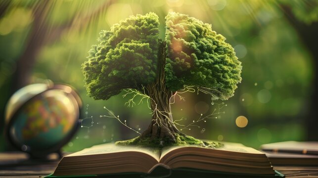 The concept of learning is the Tree of Knowledge symbolizing the triumph of reason