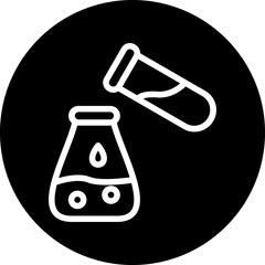 Vector Design Mixing Chemical Icon Style