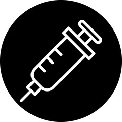 Vector Design Syringe Icon Style