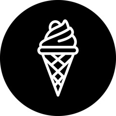 Vector Design Icecream Icon Style
