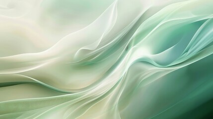 Fototapeta premium Elegant design ivory jade green shades background