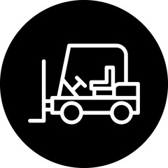 Vector Design Forklift Icon Style