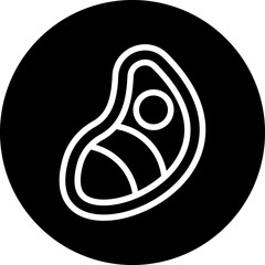 Vector Design Meat Icon Style