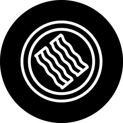 Vector Design Bacon Icon Style