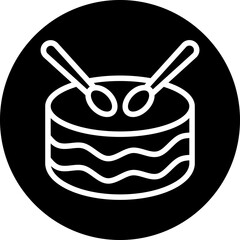 Vector Design Drum Icon Style