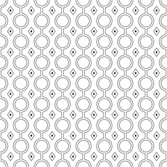 Set of abstract geometric seamless patterns