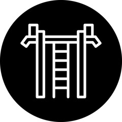 Vector Design Gym Hand Bar Icon Style