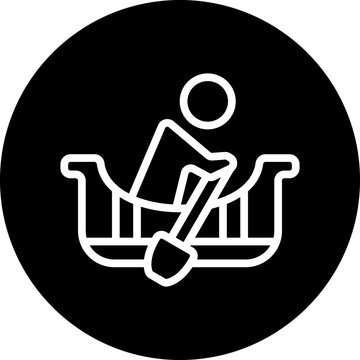 recommend clip art: Vector Design Rowing Icon Style