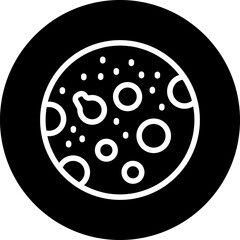 Vector Design Moon Icon Style