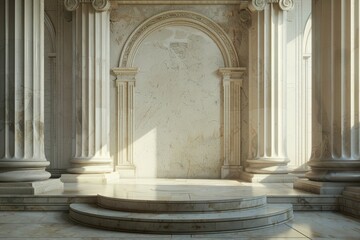 Classical Empty Podium