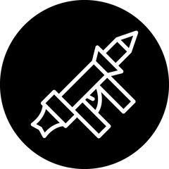 Vector Design Bazooka Icon Style