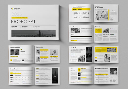 Project Proposal Template Landscape