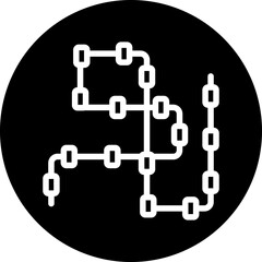 Vector Design Chain Icon Style