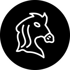 Vector Design Horse Icon Style