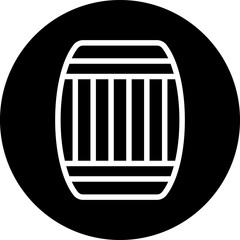 Vector Design Barrel Icon Style