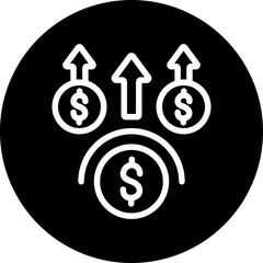 Vector Design Money Benefit Icon Style