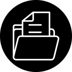 Vector Design Folders Icon Style