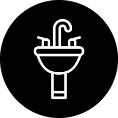 Vector Design Sink Icon Style