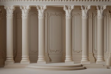 Obraz premium Klasyczne puste podium