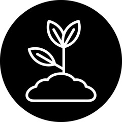 Vector Design Sprout Icon Style