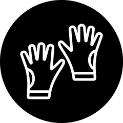 Vector Design Hand Gloves Icon Style