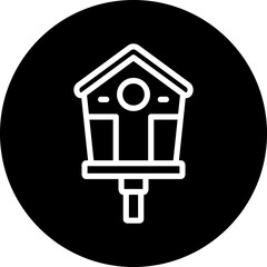 Vector Design Bird House Icon Style