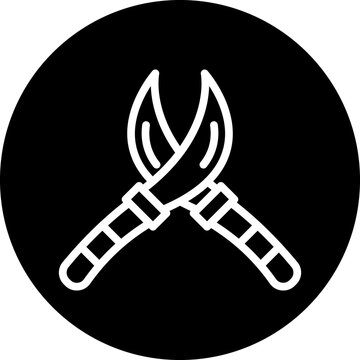recommend clip art: Vector Design Pruners Icon Style