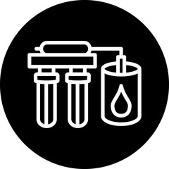 Vector Design Water Filtration Icon Style