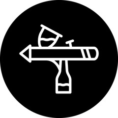 Vector Design Airbrush Icon Style