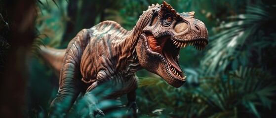 Tyrannosaurus Rex in its natural habitat.