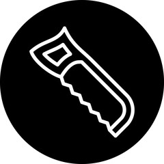 Vector Design Hacksaw Icon Style