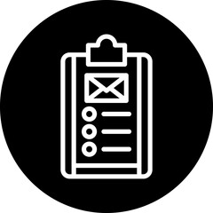 Vector Design Postal Regulations Icon Style