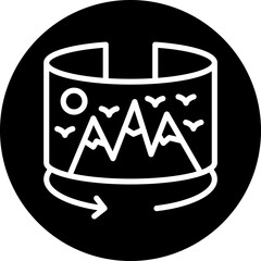 Vector Design 360 Image Icon Style