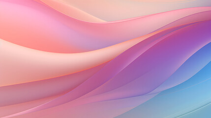 Digital colorful soft curves abstract poster web background