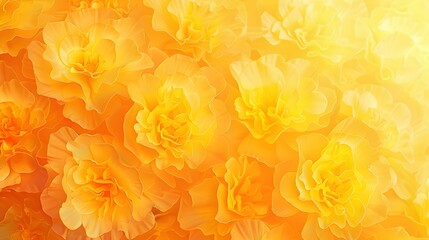 Marigold to Yellow gradient colors