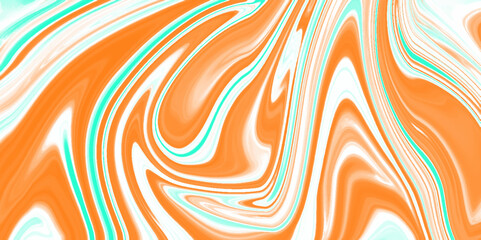Abstract light orange background with waves, abstract bright acrylic liquid background. Liquid colorful and paint background Modern and stylist abstract background For creative design wallpaper .