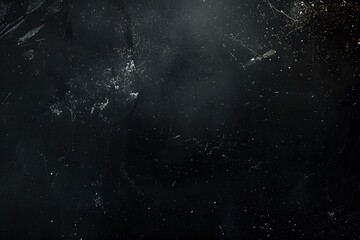 Obraz premium Vintage Black Background with Dust and Scratches