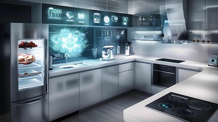 Here is the kitchen of the future