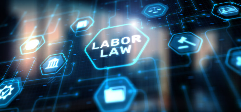 Labor Law. Labor rights and laws. Business Office concept