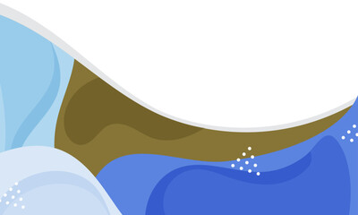 Hand drawn flat design abstract doodle background