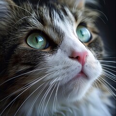 The Cat's Gaze: An Intimate Portrait