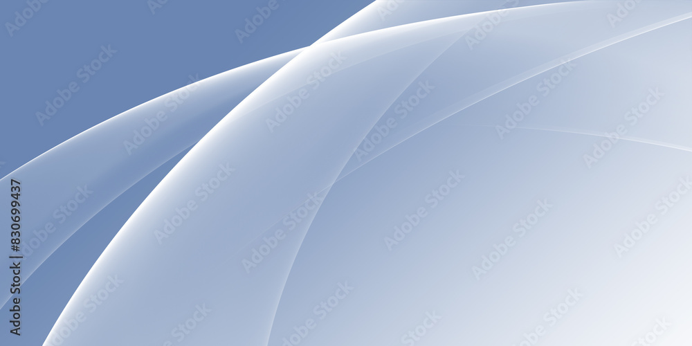 Poster modern simple light blue and white abstract graphic design banner pattern background template with w