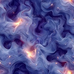 Obraz premium Seamless purple abstract alcohol ink abstract pattern background