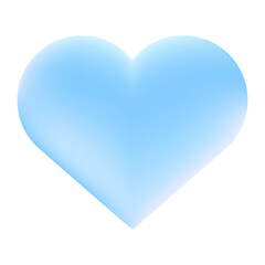 Heart illustration Isolated on white background