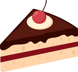 Cake Illustration Simple
