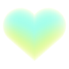 Heart illustration Isolated on white background