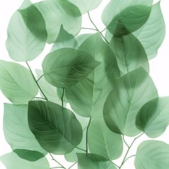 Vibrant Green Leaves Bundle