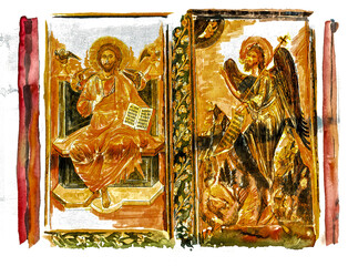 Obraz premium church fresco